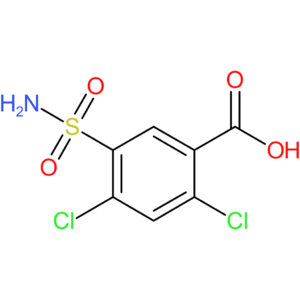 2,4-Dichloro-5-sulfamoylbenzoic acid