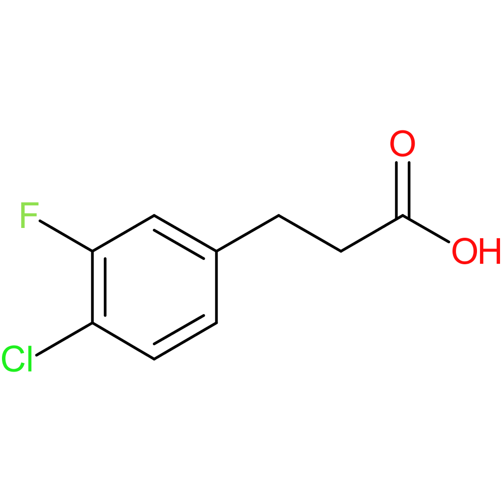 3-(4-Chloro-3-fluorophenyl)propionic acid