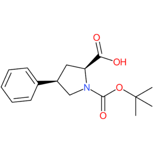 (2S,4R)-1-(tert-Butoxycarbonyl)-4-phenylpyrrolidine-2-carboxylic acid