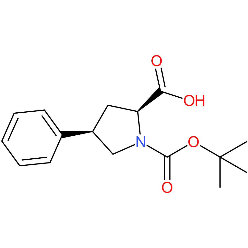 (2S,4R)-1-(tert-Butoxycarbonyl)-4-phenylpyrrolidine-2-carboxylic acid