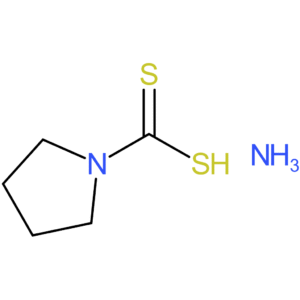 Ammonium 1-pyrrolidinedithiocarbamate