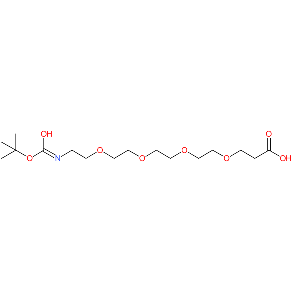 2,2-Dimethyl-4-oxo-3,8,11,14,17-pentaoxa-5-azaicosan-20-oic acid