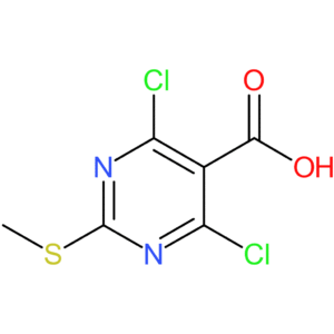 4,6-Dichloro-2-(methylthio)pyrimidine-5-carboxylic Acid