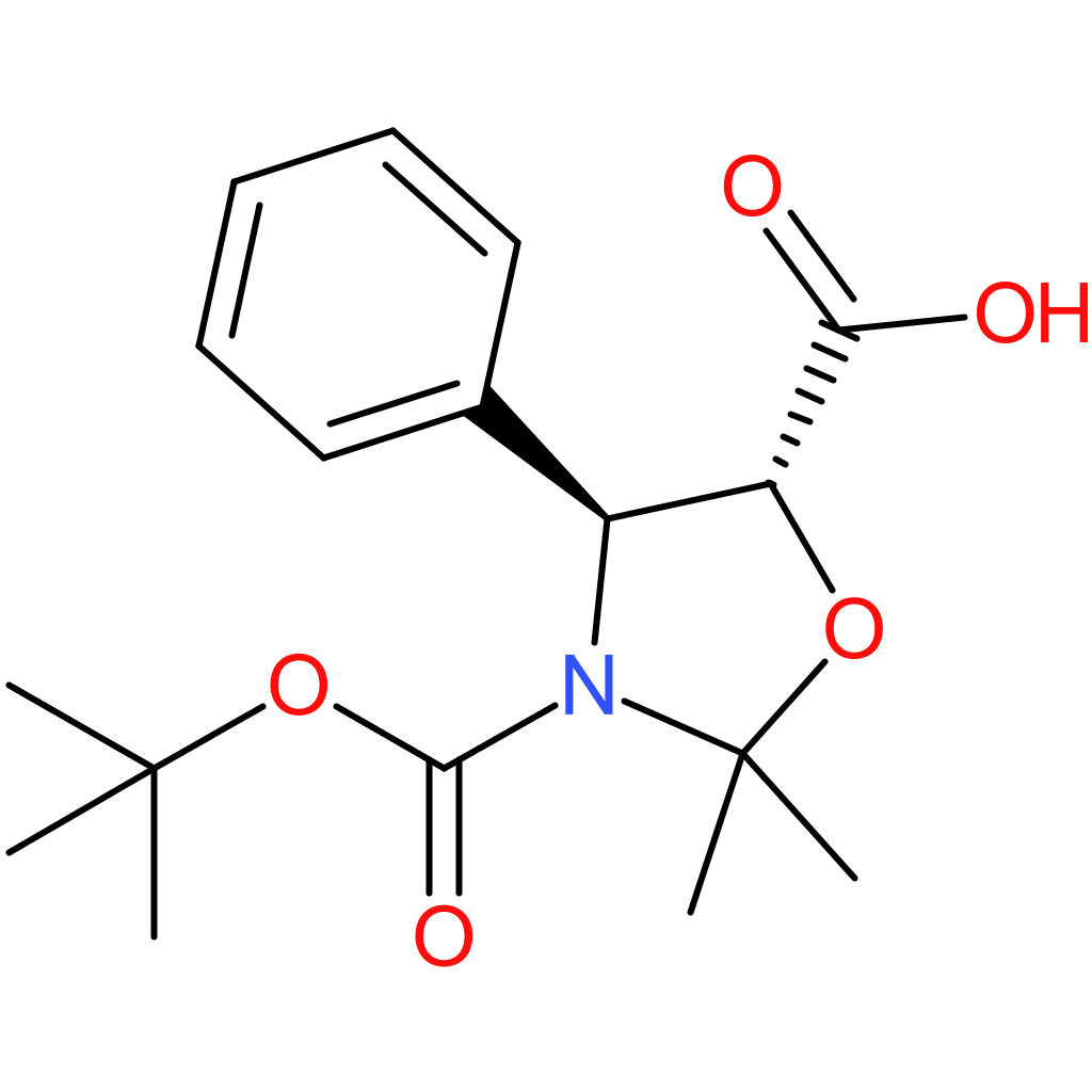 (4S,5R)-3-(tert-Butoxycarbonyl)-2,2-dimethyl-4-phenyloxazolidine-5-carboxylic acid
