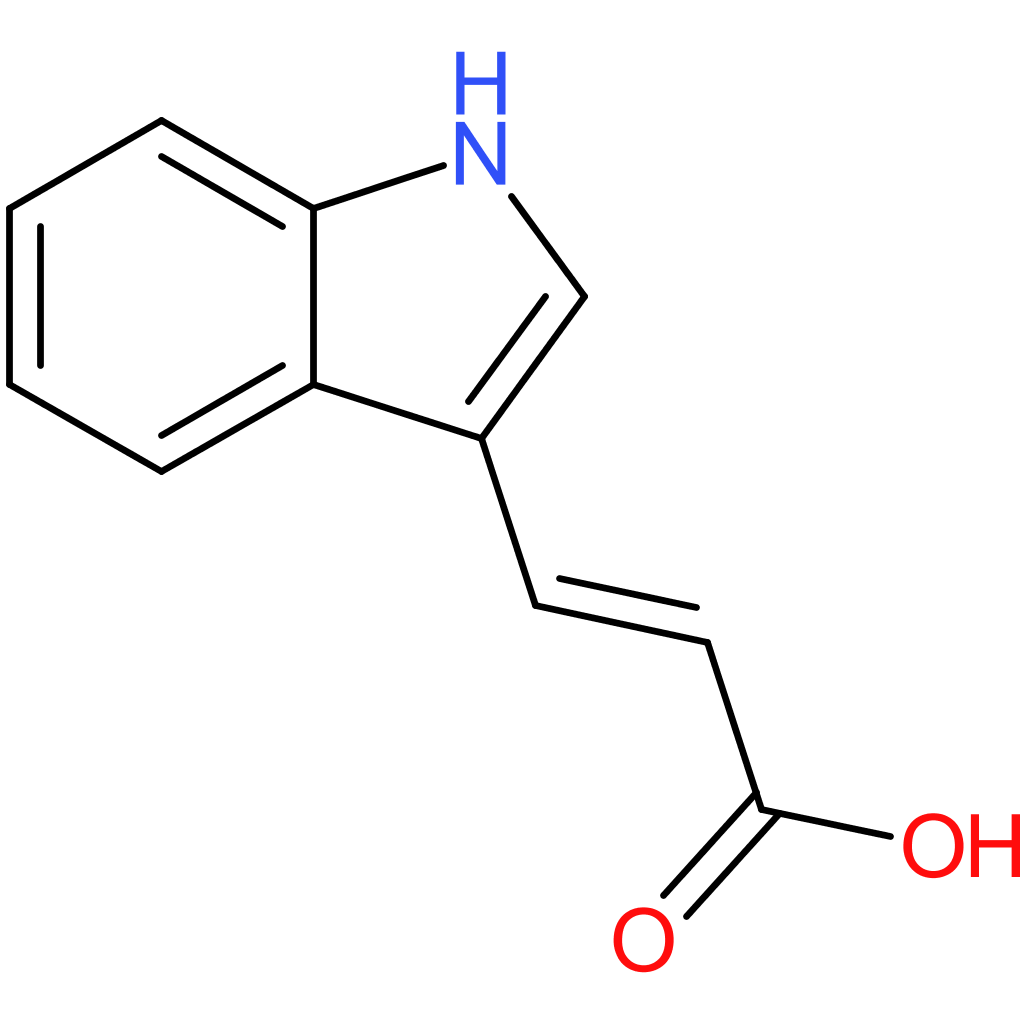 3-(1H-Indol-3-yl)acrylic acid