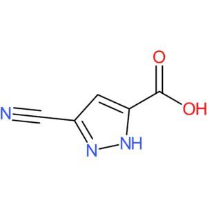 3-Cyano-1H-pyrazole-5-carboxylic acid