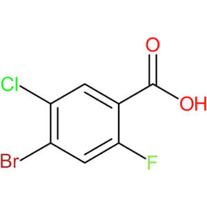 4-Bromo-5-chloro-2-fluorobenzoic acid
