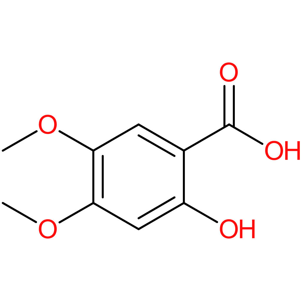 2-Hydroxy-4,5-dimethoxybenzoic acid