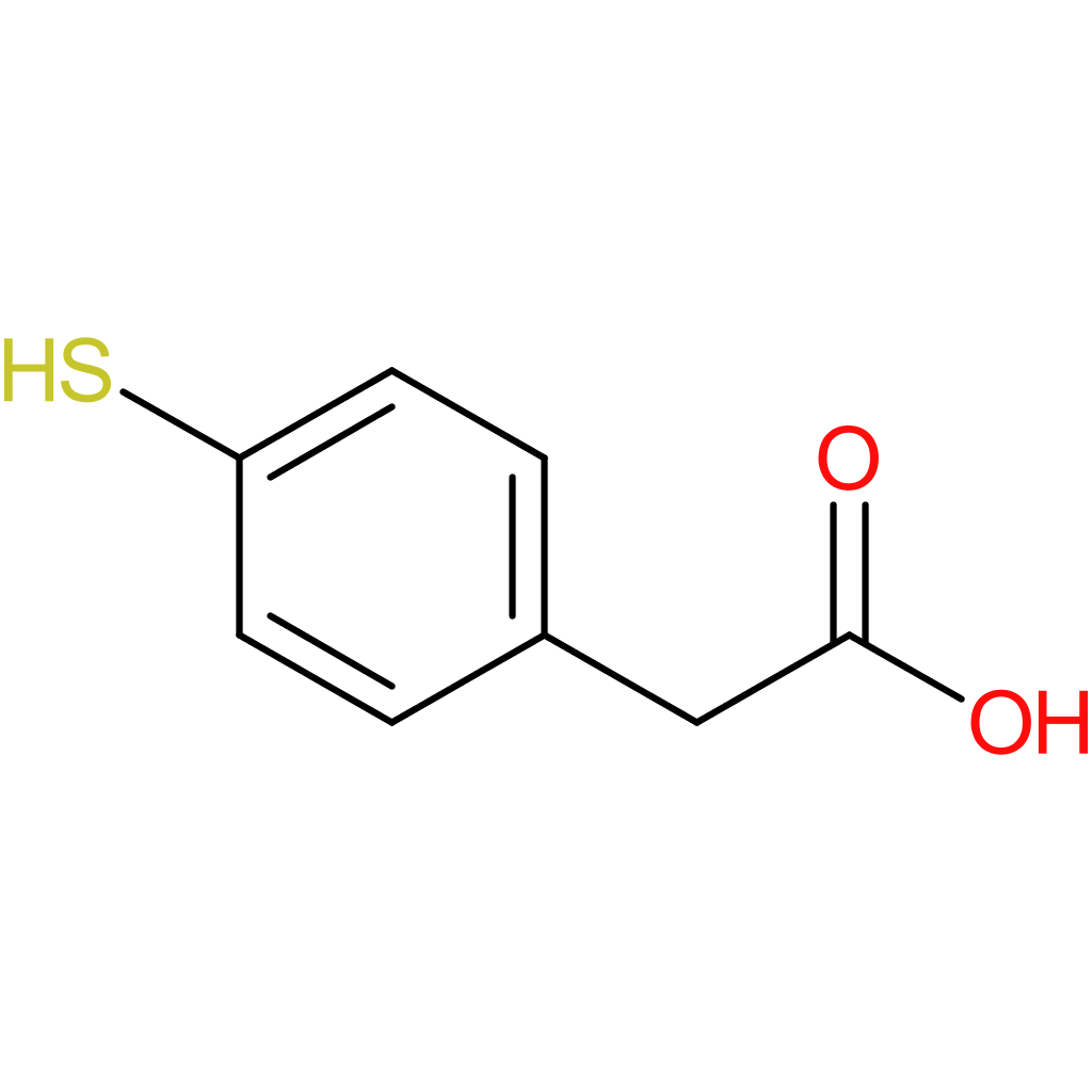 2-(4-Mercaptophenyl)acetic acid