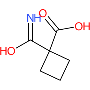 Cyclobutane-1,1-dicarboxylic acid monoamide