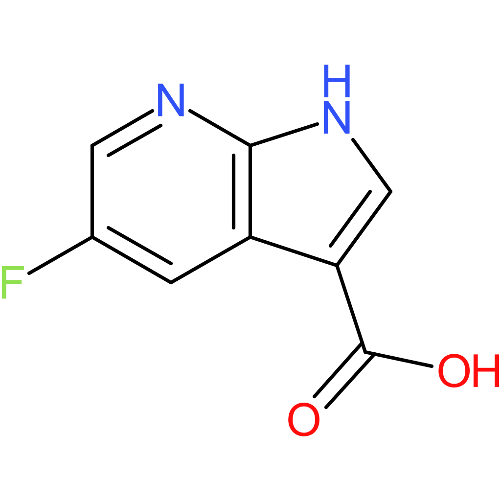 5-Fluoro-7-azaindole-3-carboxylic acid