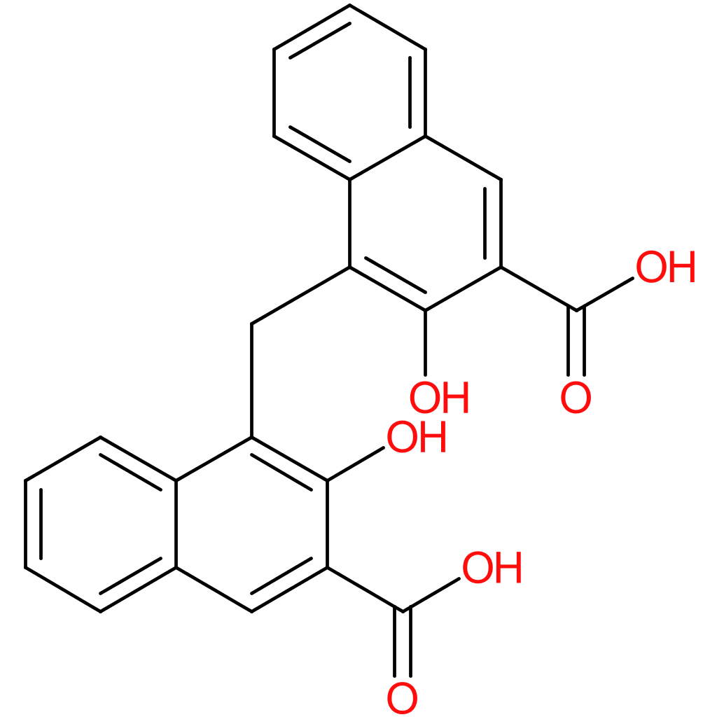 4,4?-Methylenebis(3-hydroxy-2-naphthoic Acid)