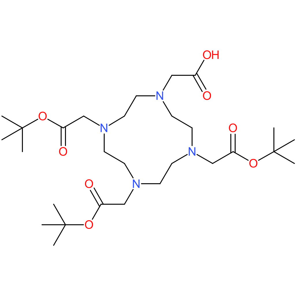 4,7,10-Tri-(t-butyloxycarbonylmethyl)-1,4,7,10-tetraazacyclododecan-1-yl-acetic acid