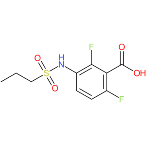 2,6-Difluoro-3-(propylsulfonamido)benzoic acid
