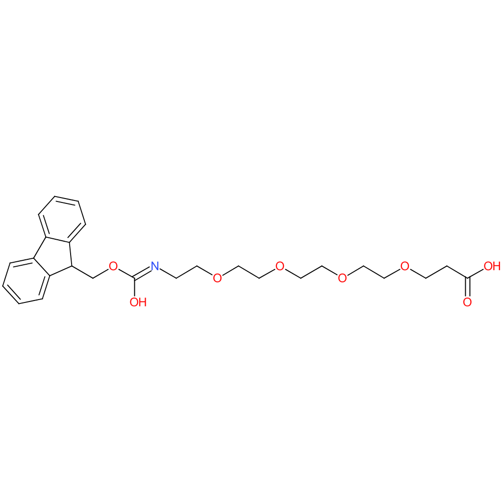 1-(9H-Fluoren-9-yl)-3-oxo-2,7,10,13,16-pentaoxa-4-azanonadecan-19-oic acid