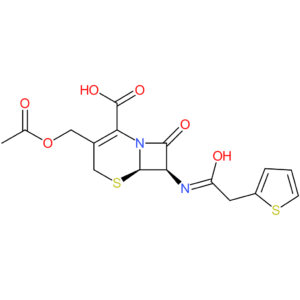 (6R,7R)-3-(Acetoxymethyl)-8-oxo-7-(2-(thiophen-2-yl)acetamido)-5-thia-1-azabicyclo[4.2.0]oct-2-ene-2-carboxylic acid