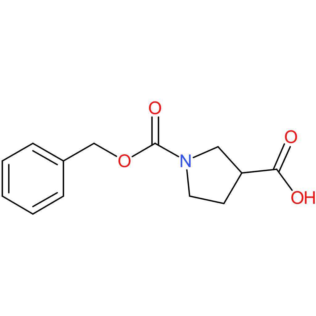 1-Cbz-pyrrolidine-3-carboxylic acid