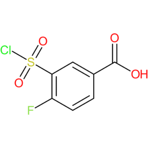 3-(Chlorosulfonyl)-4-fluorobenzoic acid