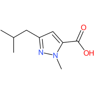 3-Isobutyl-1-methyl-1H-pyrazole-5-carboxylic acid