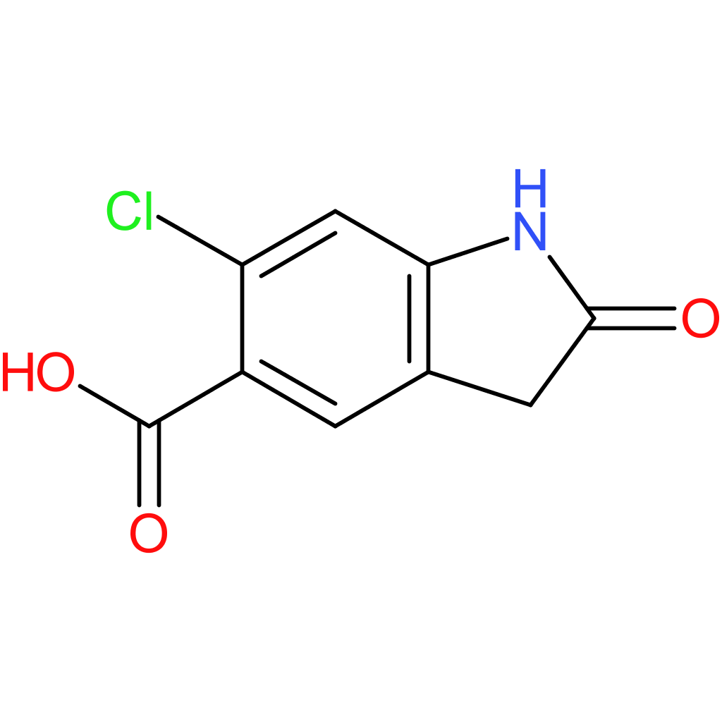 6-Chloro-2-oxoindoline-5-carboxylic acid