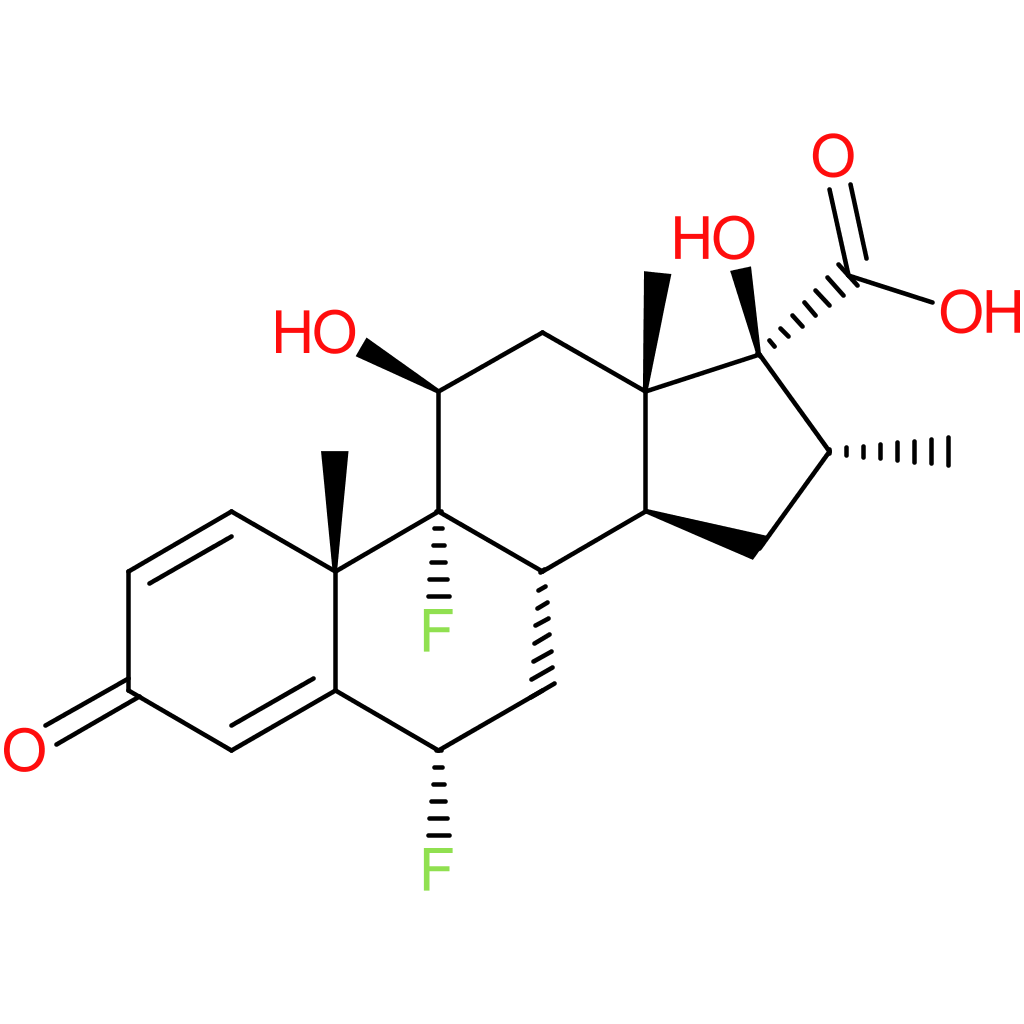 (6a,9a,11b,16a,17a)-6,9-Difluoro-11,17-dihydroxy-16-methyl-3-oxoandrosta-1,4-diene-17-carboxylic acid