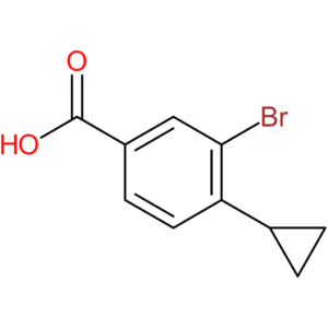 3-Bromo-4-cyclopropylbenzoic acid