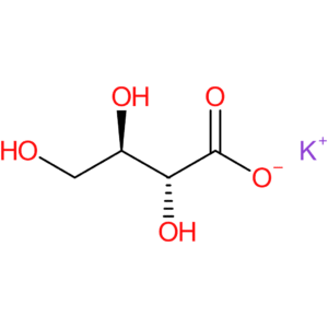 Butanoic acid,2,3,4-trihydroxy-, potassium salt (1:1), (2R,3R)-