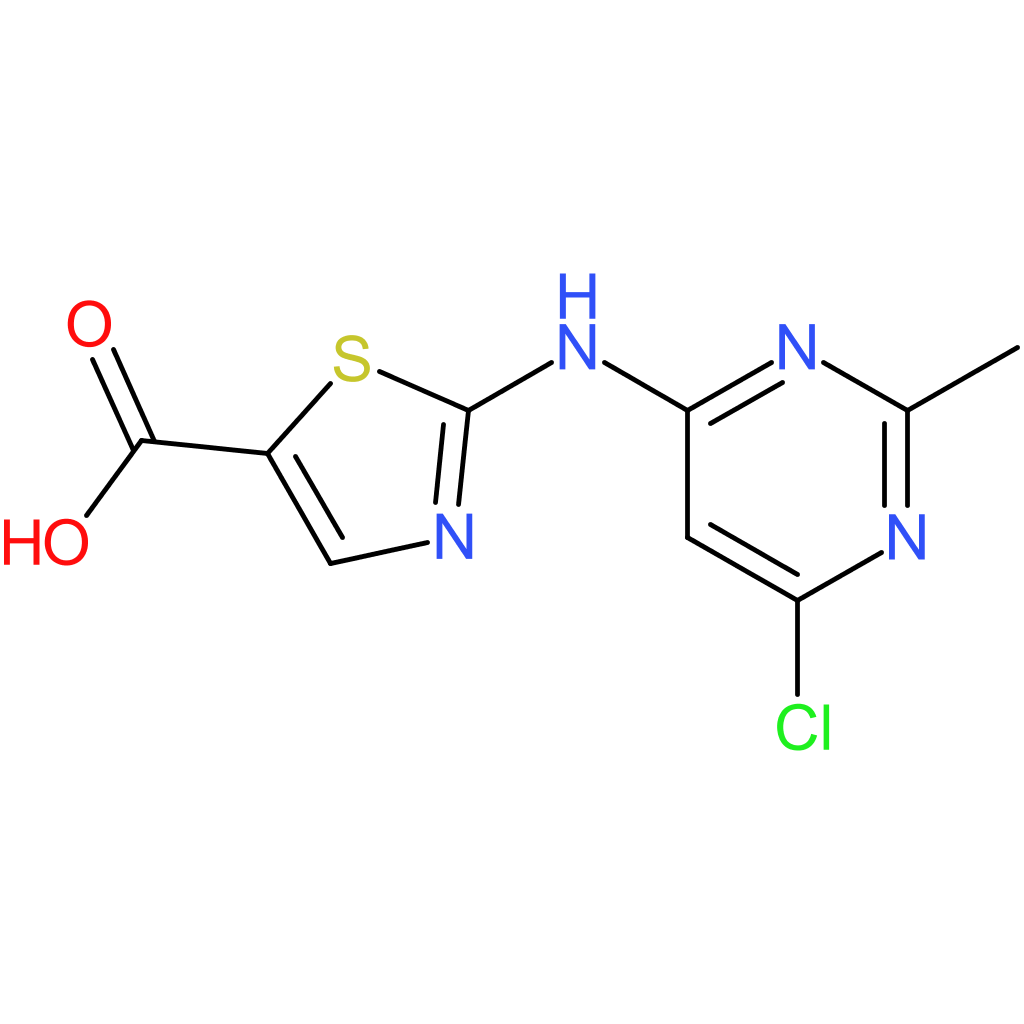 2-((6-Chloro-2-methylpyrimidin-4-yl)amino)thiazole-5-carboxylic acid