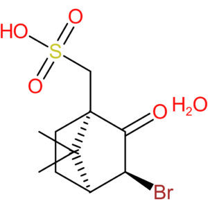 ((1S,3S,4S)-3-Bromo-7,7-dimethyl-2-oxobicyclo[2.2.1]heptan-1-yl)methanesulfonic acid hydrate