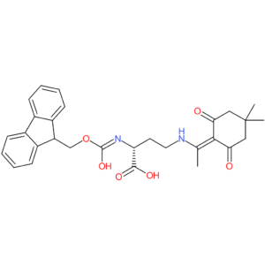 (R)-2-((((9H-Fluoren-9-yl)methoxy)carbonyl)amino)-4-((1-(4,4-dimethyl-2,6-dioxocyclohexylidene)ethyl)amino)butanoic acid