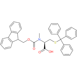 (R)-2-((((9H-Fluoren-9-yl)methoxy)carbonyl)(methyl)amino)-3-(tritylthio)propanoic acid