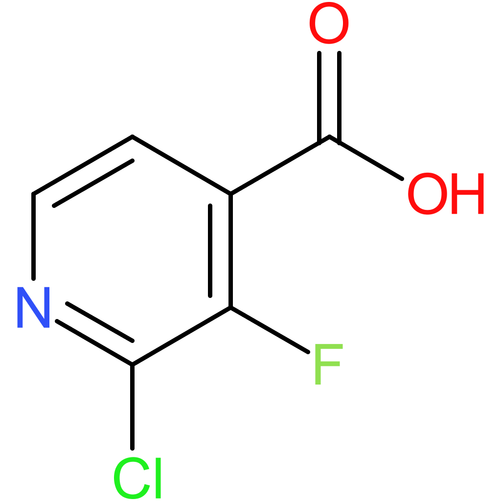 2-Chloro-3-fluoroisonicotinic Acid