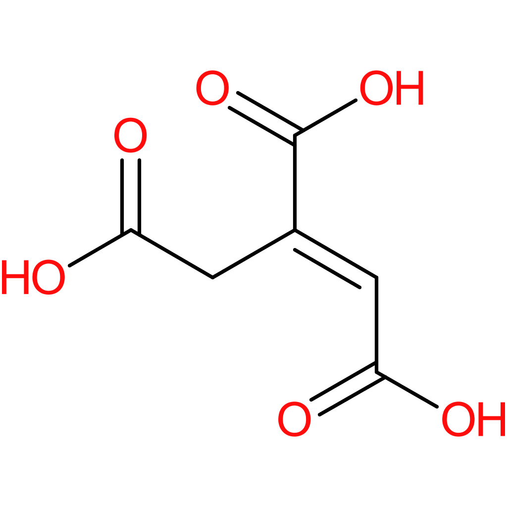 (E)-Prop-1-ene-1,2,3-tricarboxylic acid