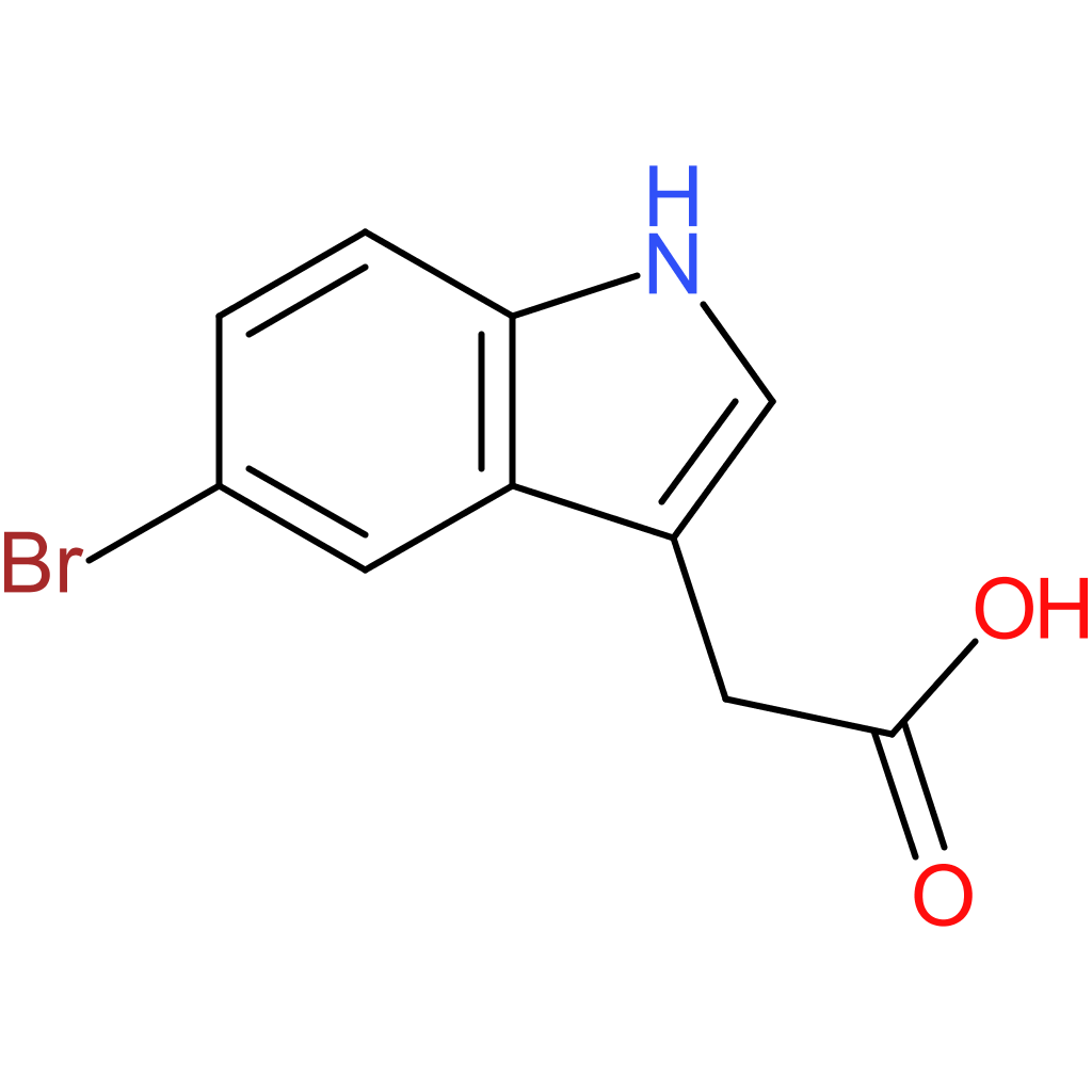 2-(5-Bromo-1H-indol-3-yl)acetic acid