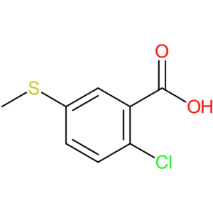 2-Chloro-5-(methylthio)benzoic acid