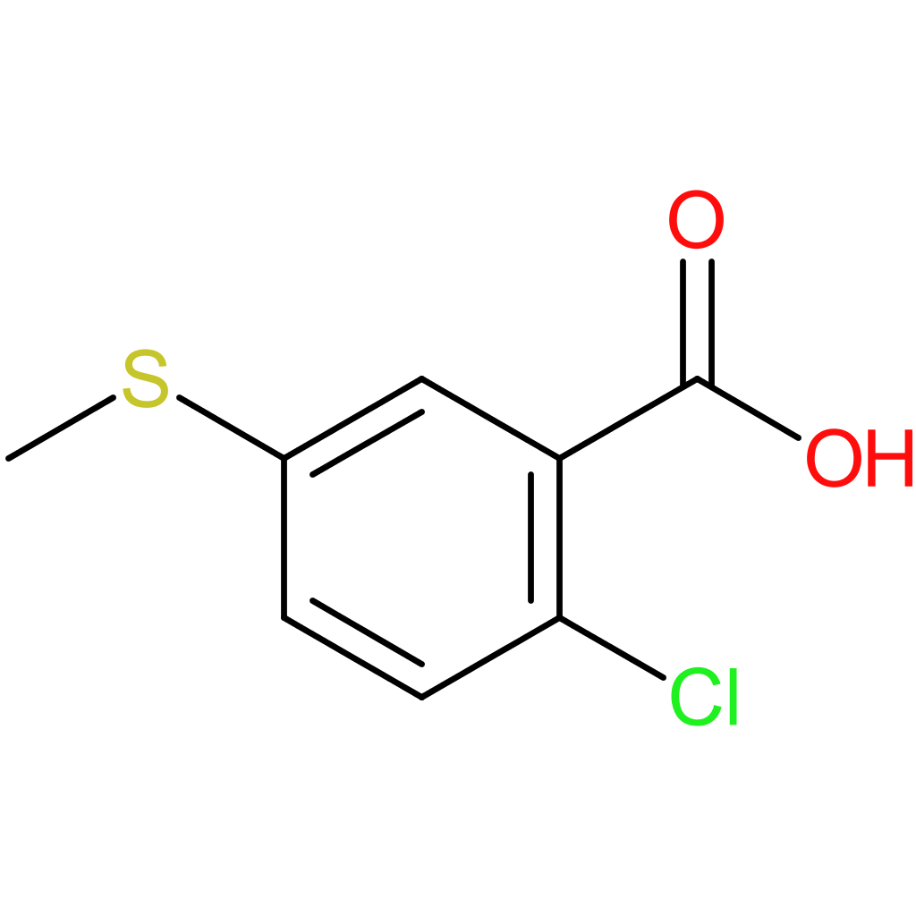 2-Chloro-5-(methylthio)benzoic acid