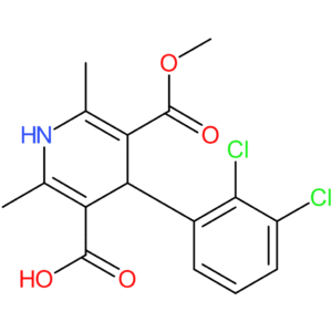 4-(2,3-Dichlorophenyl)-5-(methoxycarbonyl)-2,6-dimethyl-1,4-dihydropyridine-3-carboxylic acid