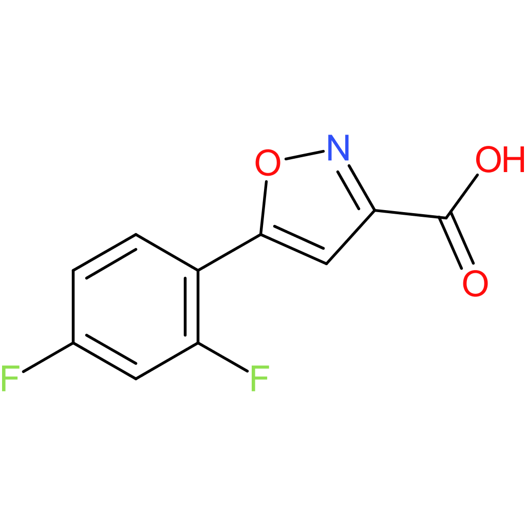 5-(2,4-Difluorophenyl)isoxazole-3-carboxylic Acid