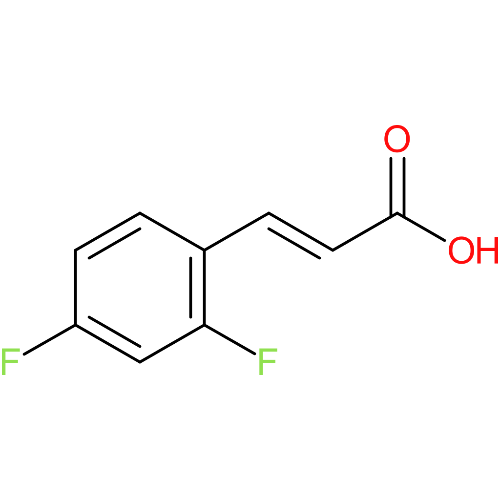 (E)-3-(2,4-Difluorophenyl)acrylic acid