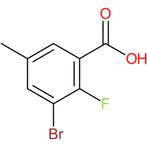 3-Bromo-2-fluoro-5-methylbenzoic acid
