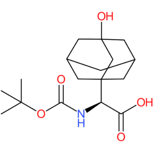 (2S)-2-((tert-Butoxycarbonyl)amino)-2-(3-hydroxyadamantan-1-yl)acetic acid