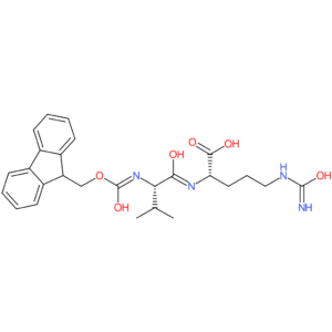 (S)-2-((S)-2-((((9H-fluoren-9-yl)methoxy)carbonyl)amino)-3-methylbutanamido)-5-ureidopentanoic acid