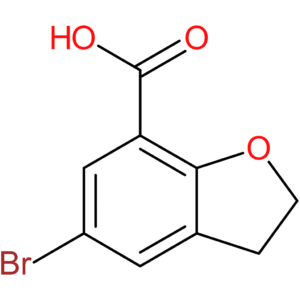 5-Bromo-2,3-dihydrobenzofuran-7-carboxylic acid