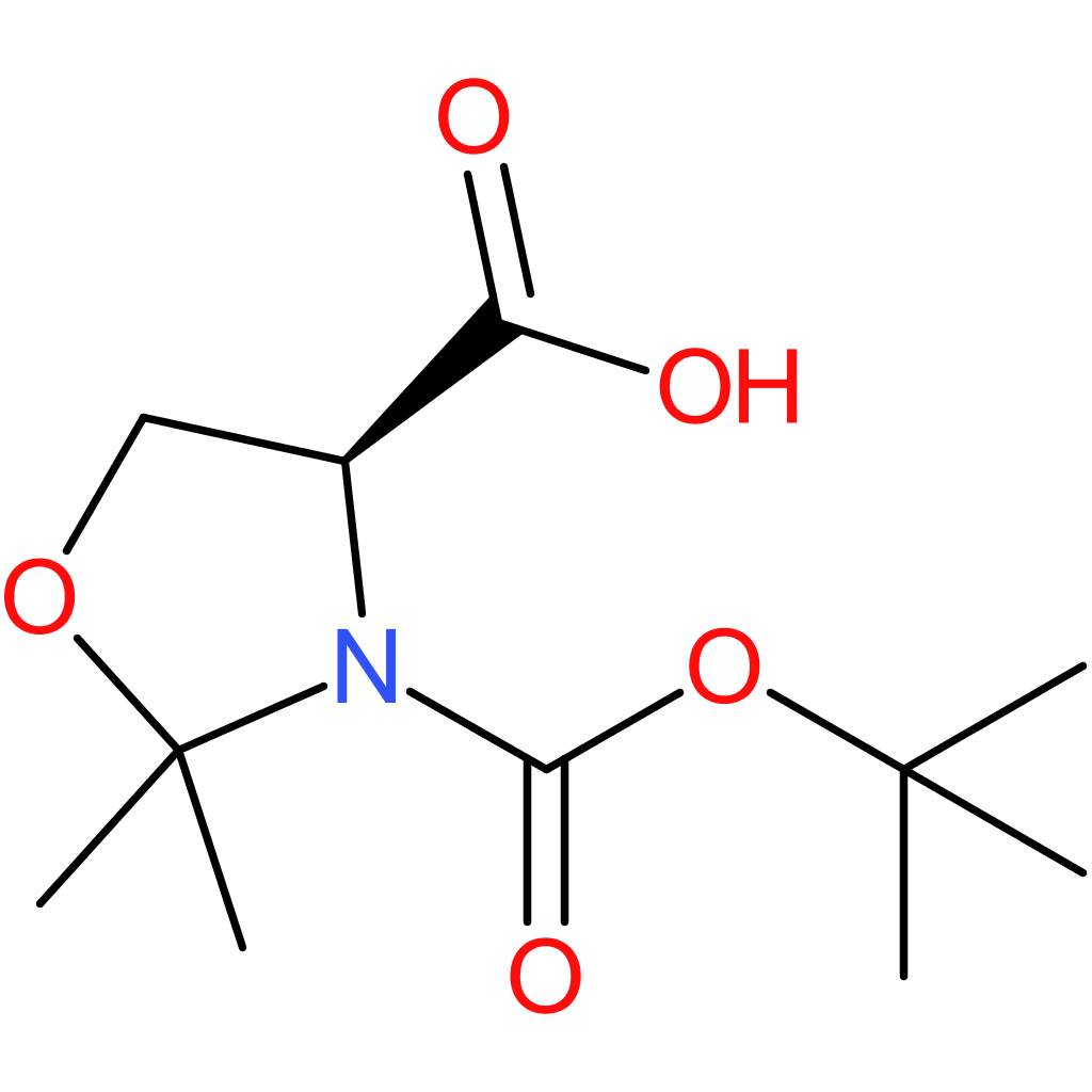 (S)-N-Boc-2,2-dimethyloxazolidine-4-carboxylic Acid