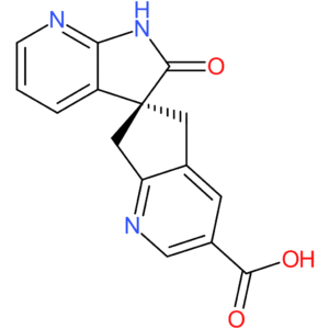 (S)-2′-Oxo-1′,2′,5,7-tetrahydrospiro[cyclopenta[b]pyridine-6,3′-pyrrolo[2,3-b]pyridine]-3-carboxylic acid