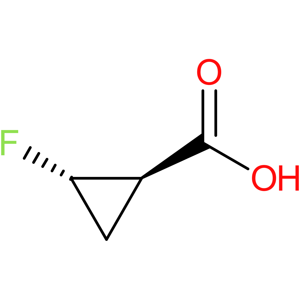 trans-2-Fluorocyclopropanecarboxylic acid