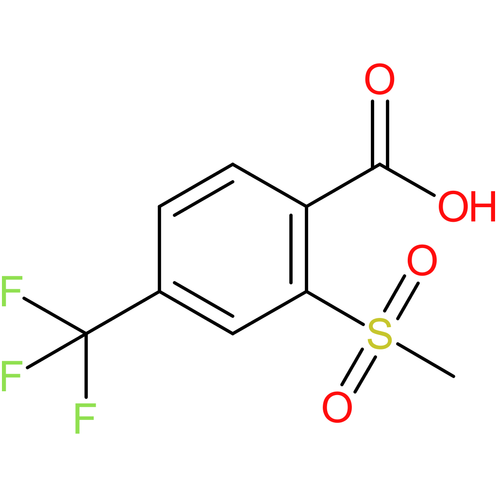 2-(Methylsulfonyl)-4-(trifluoromethyl)benzoic Acid