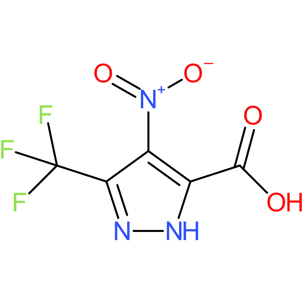 4-Nitro-3-(trifluoromethyl)-1H-pyrazole-5-carboxylic acid