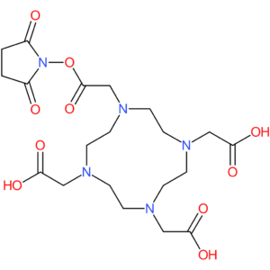 1,4,7,10-Tetraazacyclododecane-1,4,7-triacetic acid,10-[2-[(2,5-dioxo-1-pyrrolidinyl)oxy]-2-oxoethyl]-