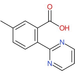 5-Methyl-2-(2-pyrimidyl)benzoic Acid